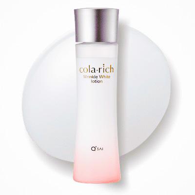 キューサイ コラリッチ リンクルホワイトローション 120ml 3本まとめ買い ＋おまけ付 [ 医薬部外品 シワ改善 美白 薬用化粧水 ] キューサイ コラリッチ リンクルホワイトローション 120ml 3本