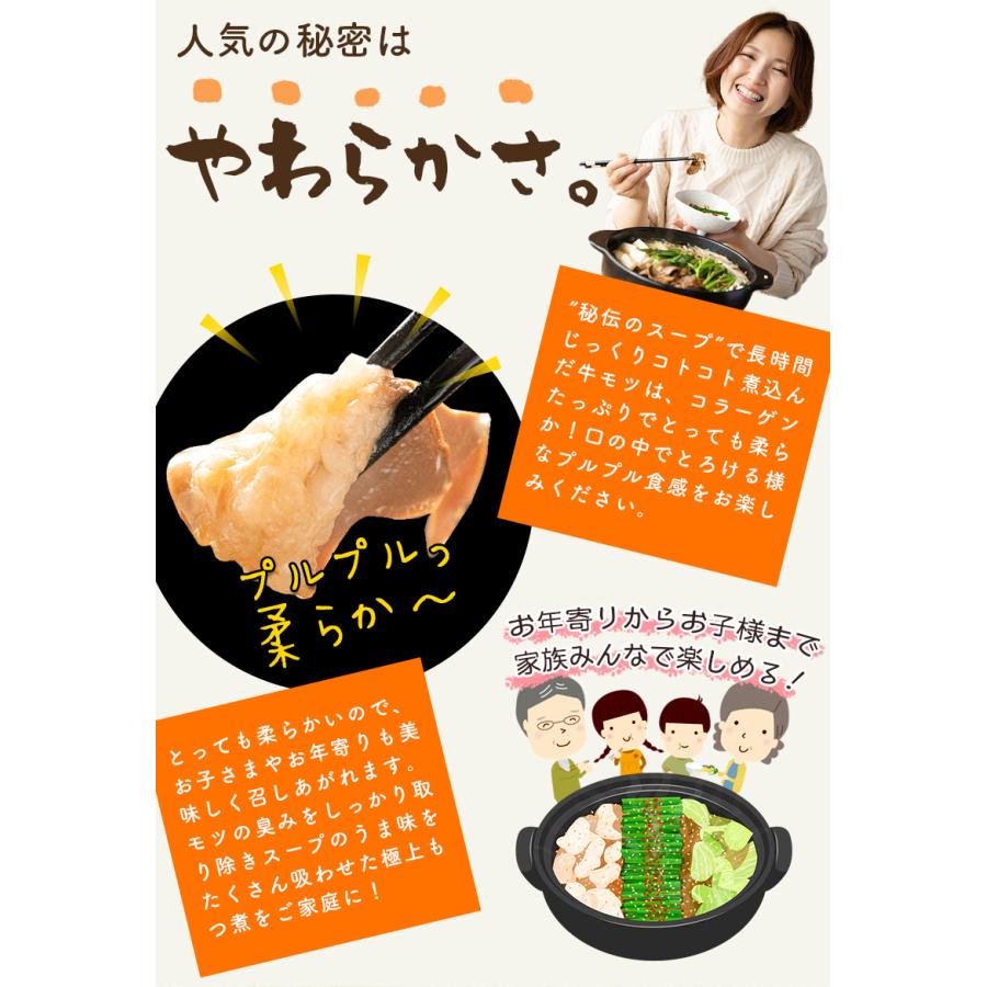モツ鍋 もつ鍋 博多 牛 もつ ホルモン 鍋 セット ちゃんぽん お取り寄せ 常温保存 長期保存可能 牛もつ鍋セット 3-4人前|kyushu-gochisoubin|04
