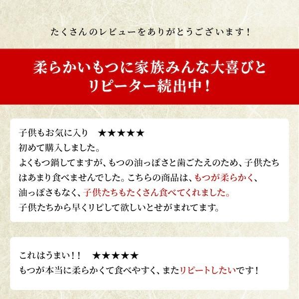 モツ鍋 もつ鍋 博多 牛 もつ ホルモン 鍋 セット ちゃんぽん お取り寄せ 常温保存 長期保存可能  牛もつ鍋セット 1人前×2セット 麺1セット｜kyushu-gochisoubin｜03