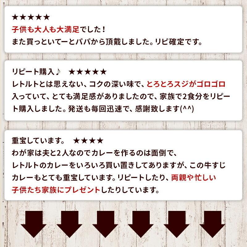 牛すじカレー 200g×5パック 辛口 カレー レトルト 牛すじ ビーフカレー 国産 コラーゲン 送料無料 博多 防災対策  レトルト食品 メール便｜kyushu-gochisoubin｜04