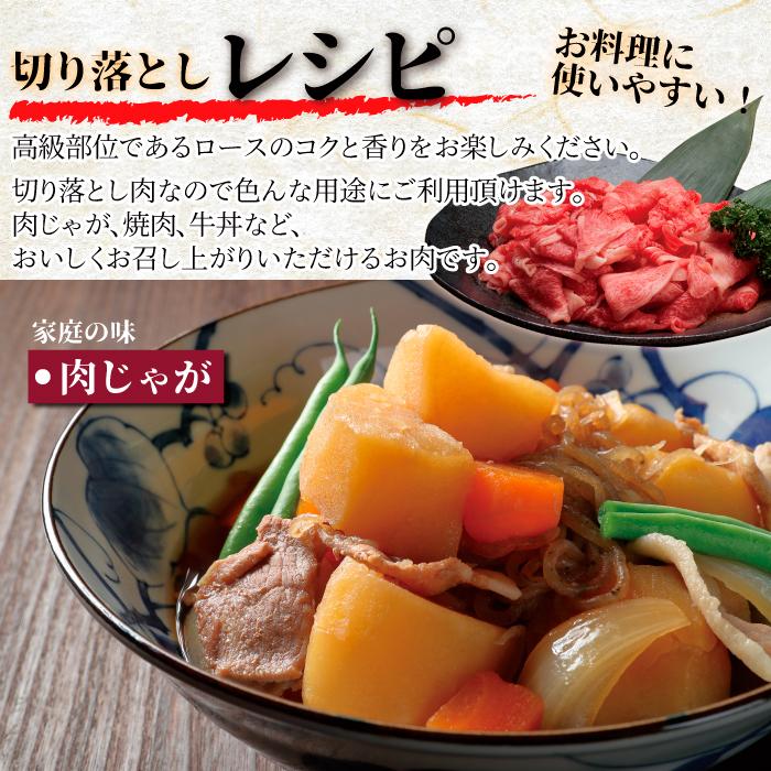 博多和牛 ロース 切り落とし 800g A4 A5ランク すき焼き しゃぶしゃぶ