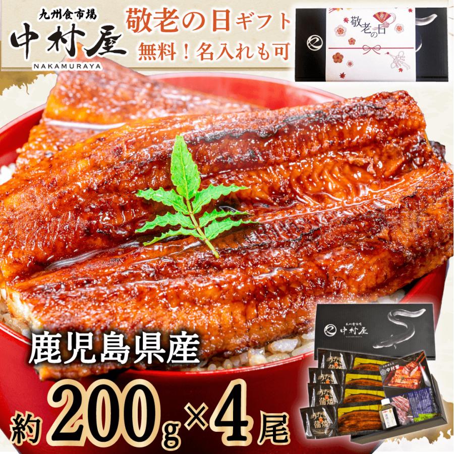 うなぎ蒲焼 4尾 190g〜209g うなぎ蒲焼 4尾 190g〜209g