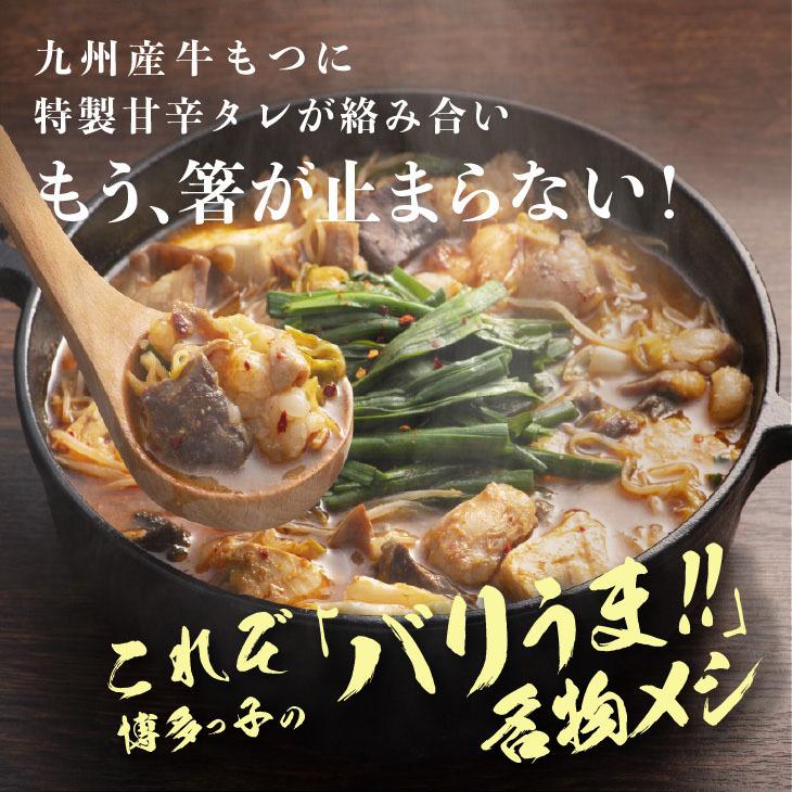 「博多もつすきセット800g 鍋なし」九州 お取り寄せ おうち居酒屋 本場の味 お得 博多名物 もつすき｜kyushu-sanchoku｜04