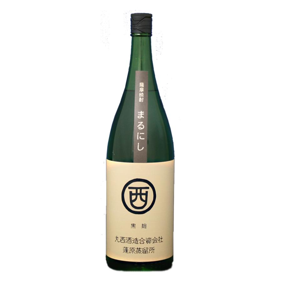 まるにし 黒麹 25°1800ml[芋焼酎]｜kyushu-shouchu-club