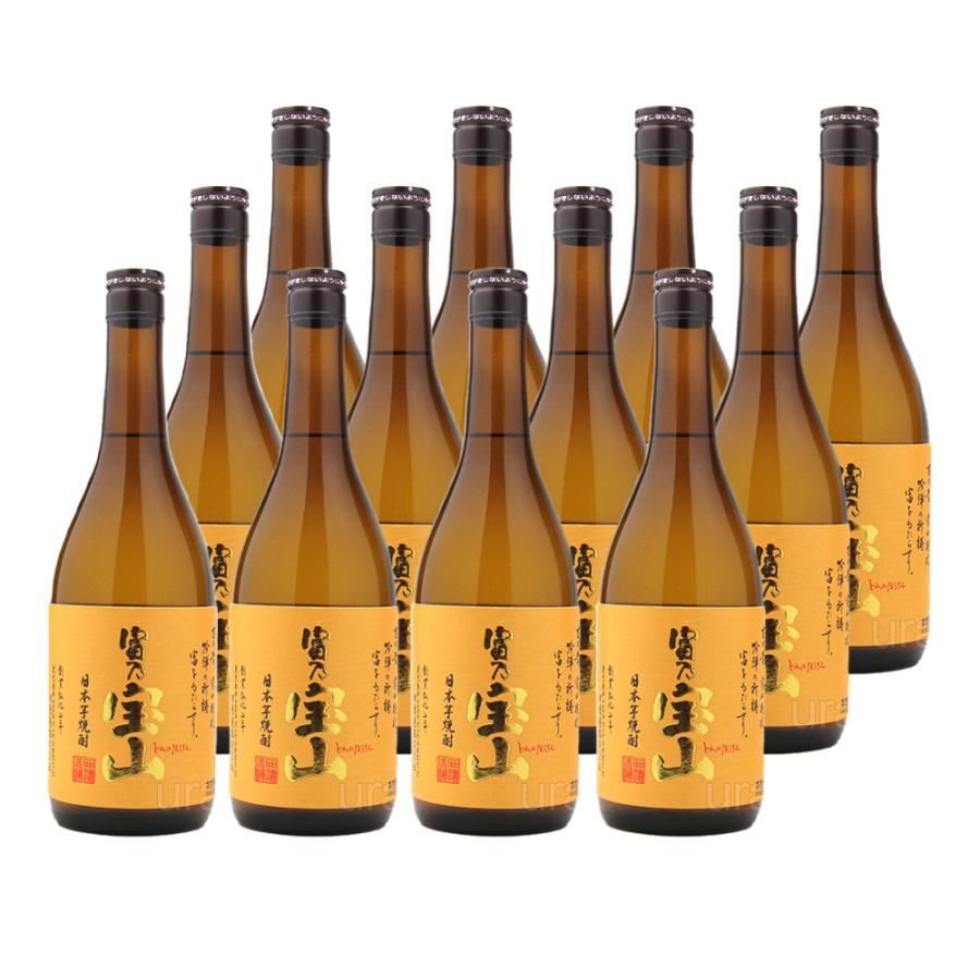 富乃宝山 トミノホウザン 25° 720ml 12本セット 芋焼酎 西酒造 : 九州