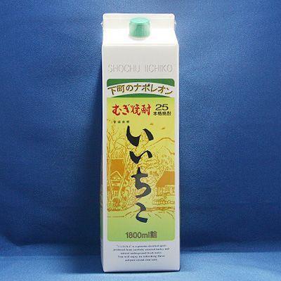 いいちこパック 25° 1800ml 三和酒類 大分麦焼酎 : 九州焼酎
