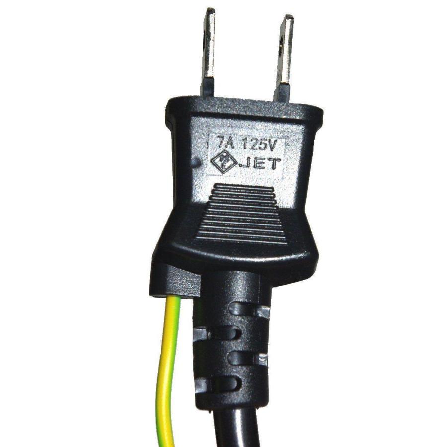 20cm C5 クローバー型プラグ ノートPC電源用 PSE 7Aコード : 秋葉原の