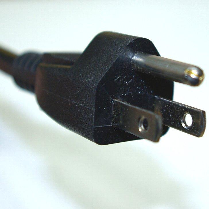 2m 15A パソコン電源用 丸型コード PSE ＩＥＣ ３２０ C１３：３Ｐプラグ付 お得な10本セット_6
