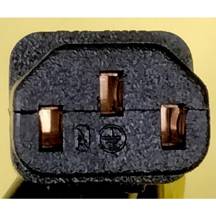 2m 15A パソコン電源用 丸型コード PSE IEC 320 C13：3P