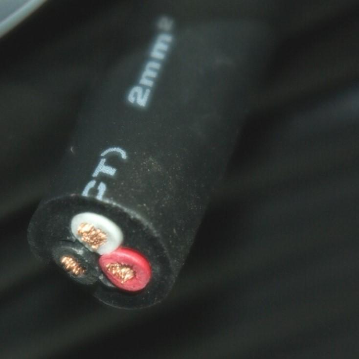 富士電線工業 ソフトVCTケーブル ラバロンプラス SVCT 2SQ 3心【100m