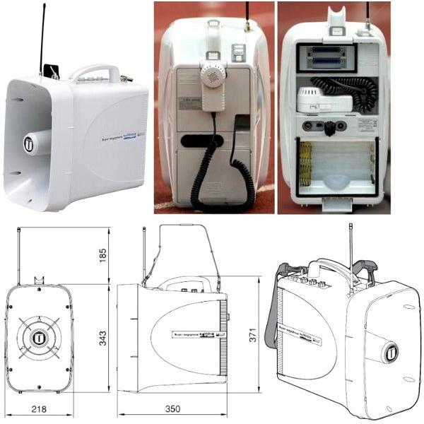 【UNI-PEXメガホンセット】TWB-300N/SU-350/WM-3400他 w-twb-300-a-set.jpg