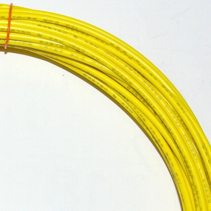 電線　UL1007 AWG20 黄 KYОWA UL耐熱ビニル絶縁電線 UL1007 AWG20 100M 黄 UL1007 AWG20 100M