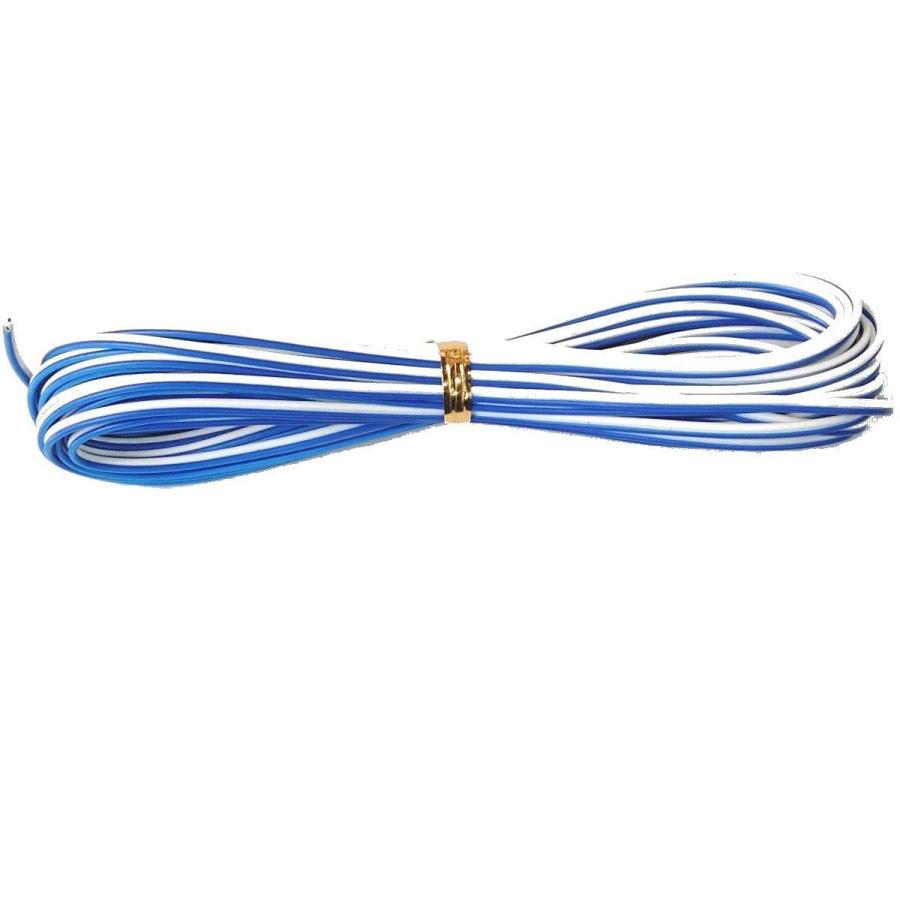 0.5sq 青白 並行 10m スピーカーコード : 秋葉原の九州電気ヤフー店