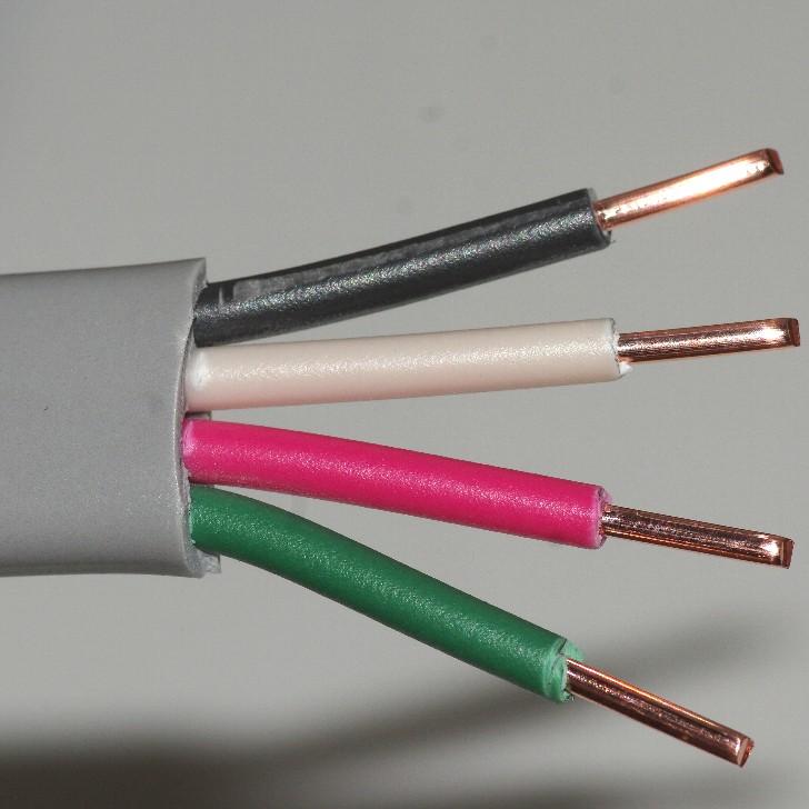 VVF 1.6×4心 1m単位 切断販売 第一種 電気工事士 技能試験用 電線
