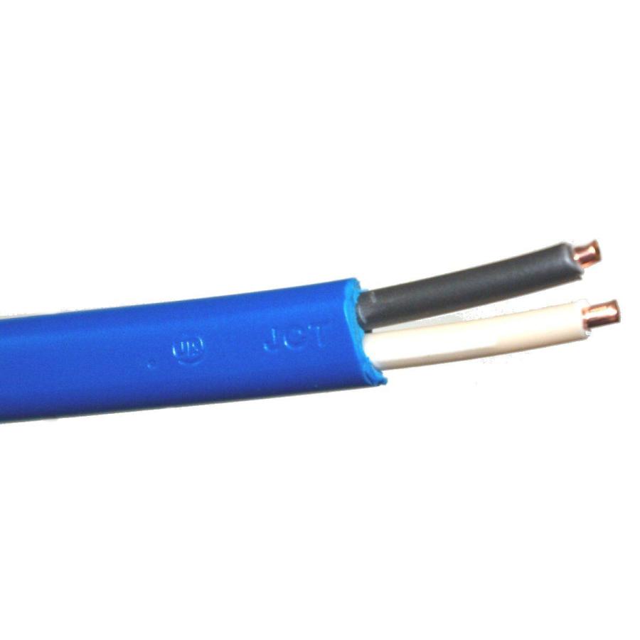 青い VVF 2ミリ2心【1m 切断販売】第1種 第2種電気工事士 技能