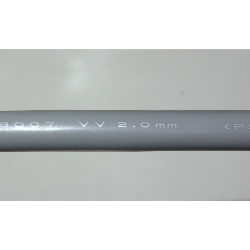 600V ビニル絶縁ビニルシース丸型絶縁電線 VVR 2.0mm×2c 1m 切断販売|kyushudenki-y|03