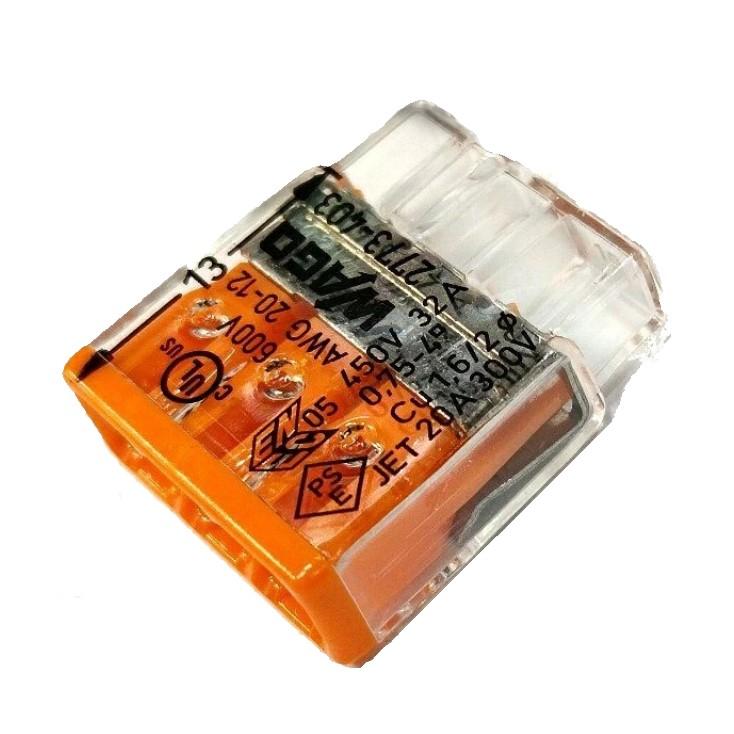 WAGO（ワゴ） 差し込みコネクターWGZ-3 [5個セット販売] : 秋葉原の 