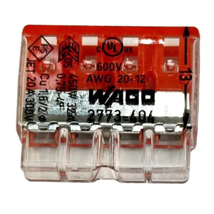 WAGO ワゴ差込みコネクターおまとめ WGX4 WGT3 WGX8 WGX6 WAGO（ワゴ） 差し込みコネクターWGZ-4 [5個セット販売] : 秋葉原の