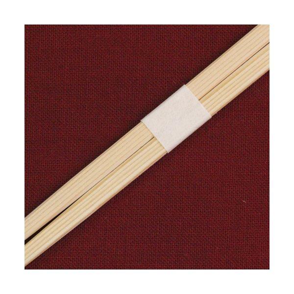 高級箸 100膳 業務用 九州紙工 国産 杉らんちゅう箸24cm 白帯 日本製