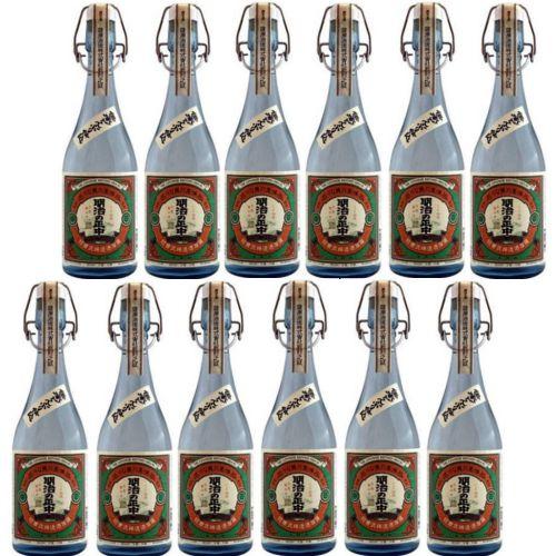 本格芋焼酎　さつま白波　明治の正中25度720ml瓶[箱付]1ケース（12本）