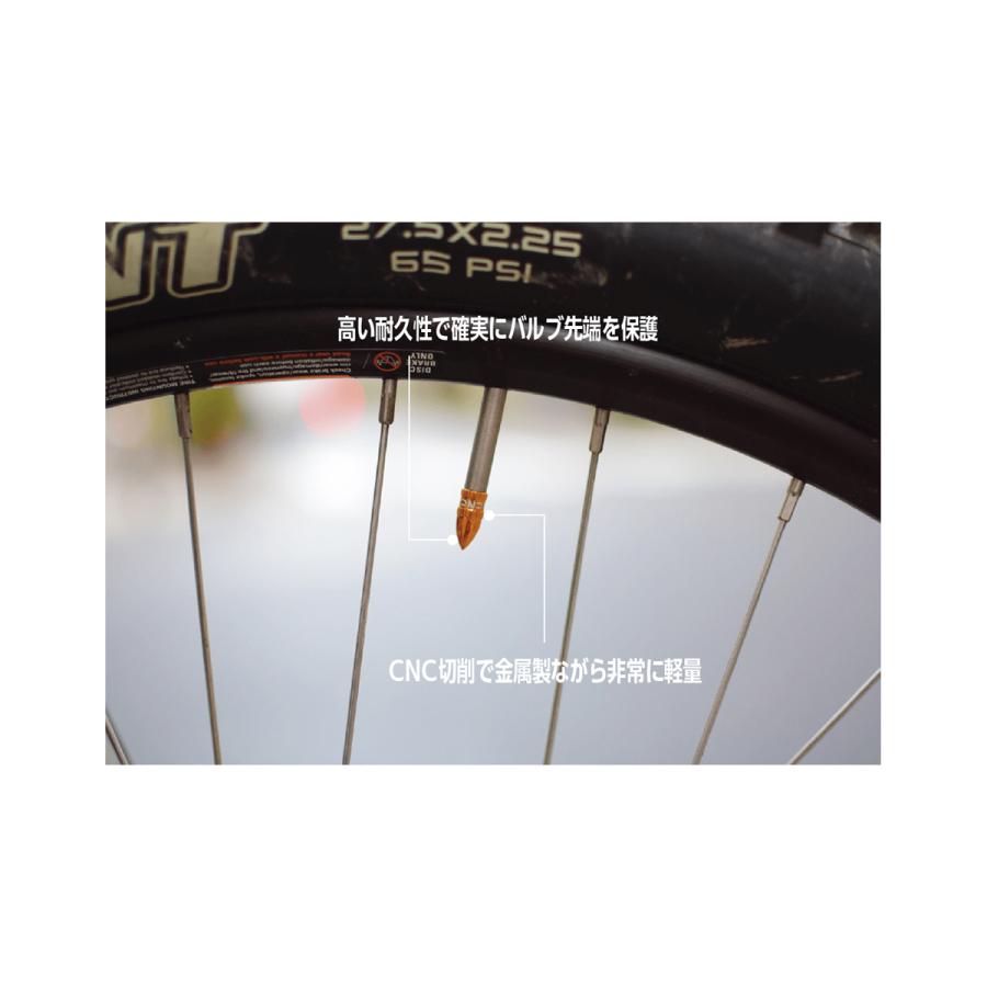 KCNC 自転車 バルブキャップ フレンチ [VALVE CAPS FRENCH] アルミ 2個入り シルバー｜kyusyusyaryou｜02