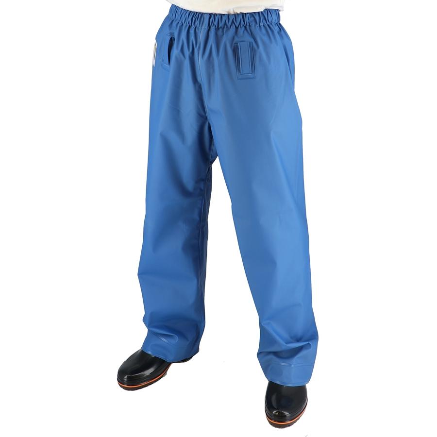 弘進ゴム MR-3712 マリンパンツ ブルー（下衣のみ) 水産用合羽レイン