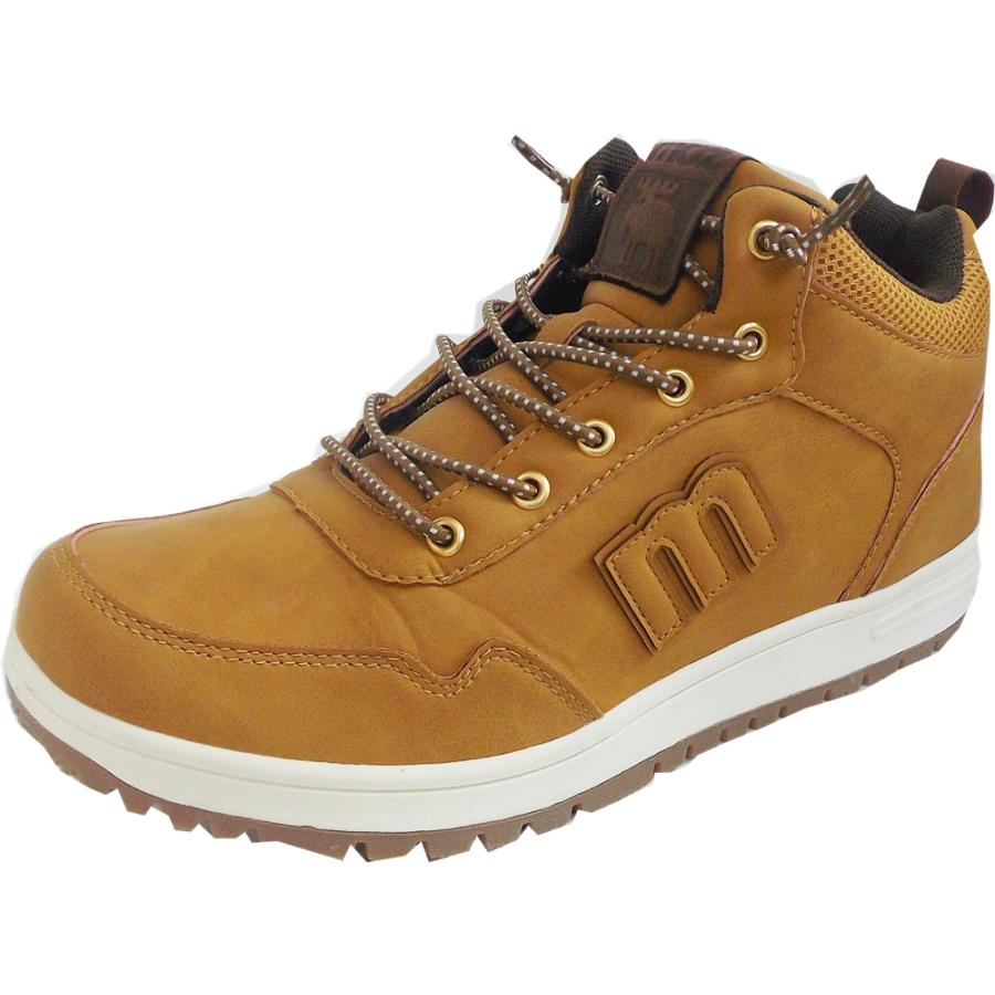 moz（モズ） 5675 キャメル スノーブーツ メンズ 秋毎 25-28cm 防寒