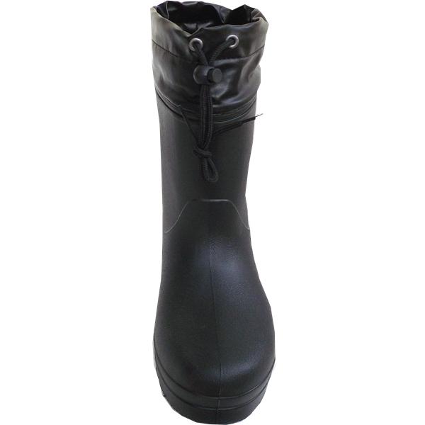 力王 長靴 ER100US BK ブラック メンズＥＶＡ紳士長靴（完全防水)超軽量発泡ブーツ　インジェクション24.5-28cm｜kyuta-shop｜02