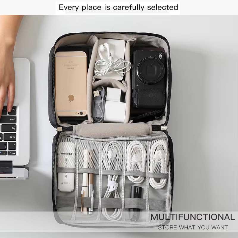ガジェットポーチ ケーブル収納 ガジェットケース?便利グッズ 収納