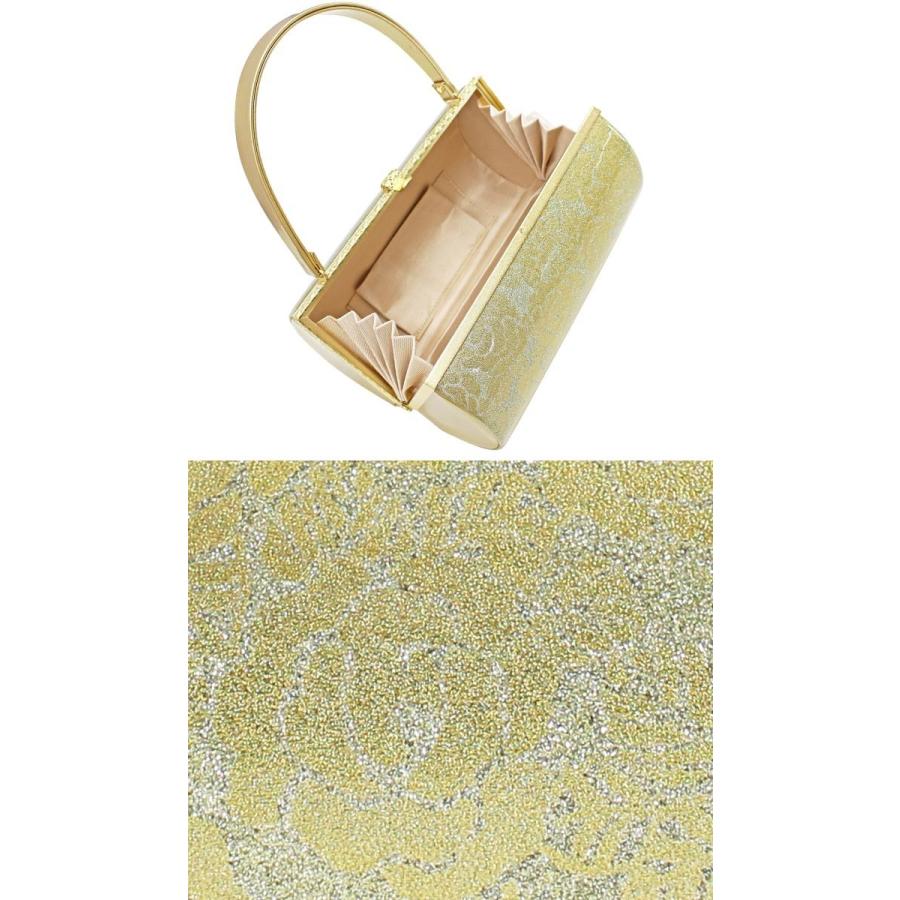 在庫処分】振袖 エナメル草履バッグセット 黒 赤 紫 金 成人式 薔薇柄