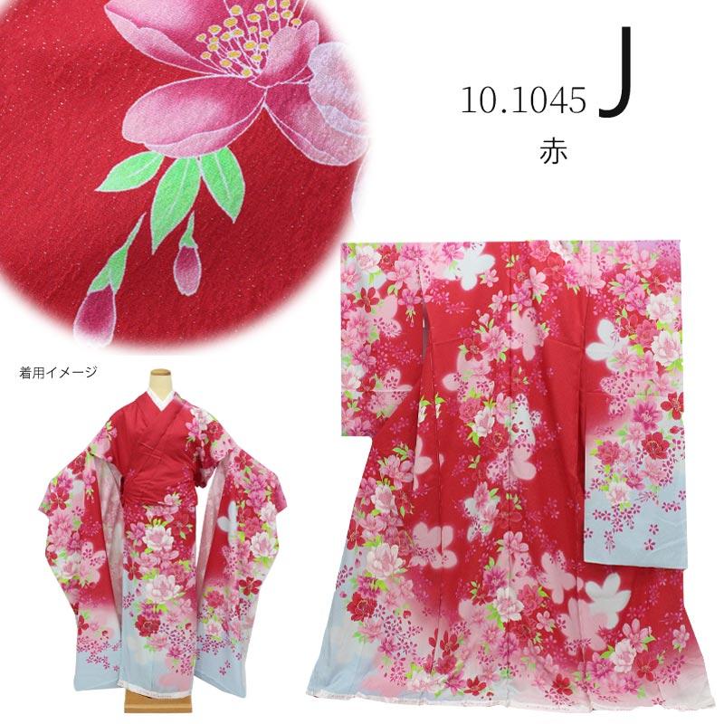 在庫処分】振袖 販売 未仕立て 可愛い系 キュート ブランド 仮絵羽