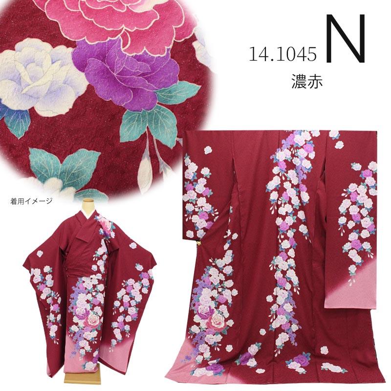 在庫処分】振袖 販売 未仕立て 可愛い系 キュート ブランド 仮絵羽
