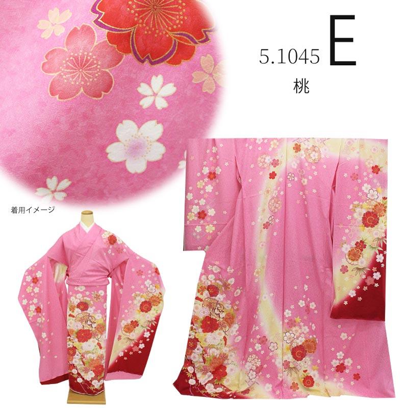 在庫処分】振袖 販売 未仕立て 可愛い系 キュート ブランド 仮絵羽