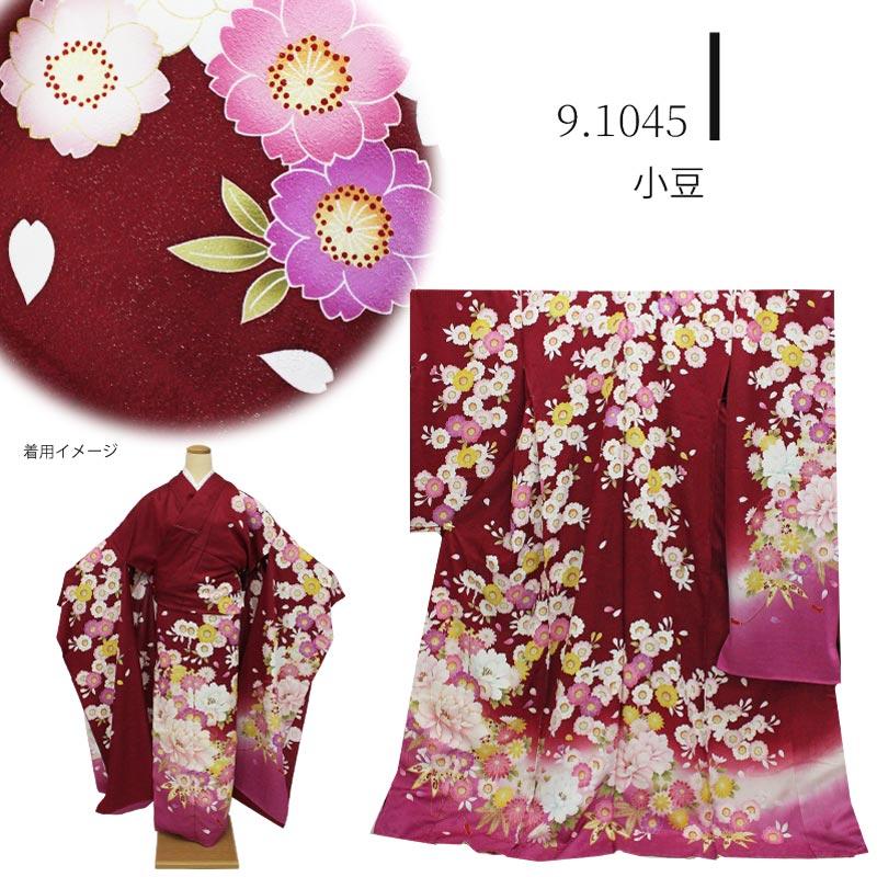 在庫処分】振袖 販売 未仕立て 可愛い系 キュート ブランド 仮絵羽