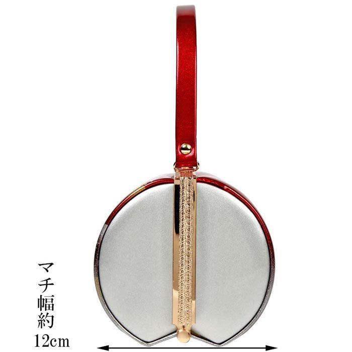 訳あり商品 草履バッグセット 振袖用 レディース 赤 銀 レッド