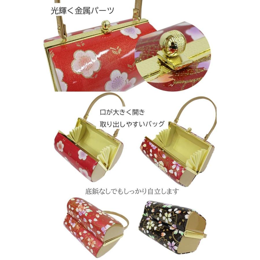 （れい）赤いエナメルバックと草履セットLLサイズ 草履バッグ 成人式 振袖用 草履バッグセット LLサイズ ワイン