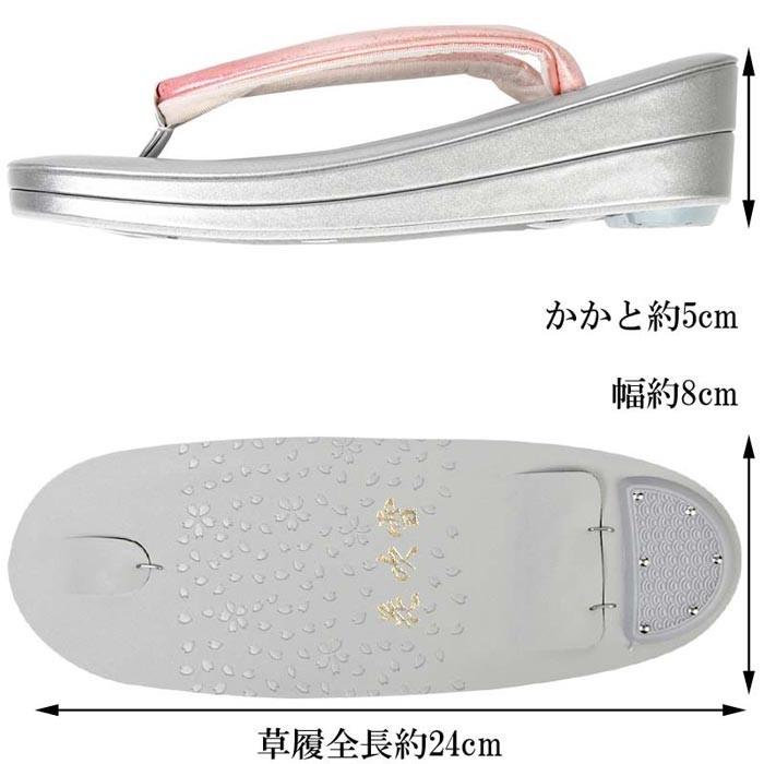 在庫処分】草履バッグセット 振袖用 レディース エナメル 螺鈿 花吹雪