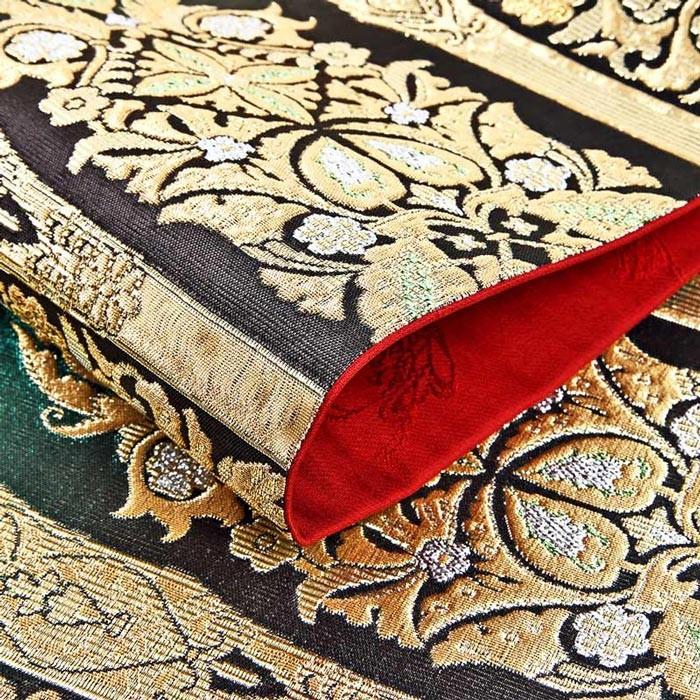 在庫処分 半額袋帯 】単品 すぐ着用可能 正絹 正倉院文様 千地泰弘 