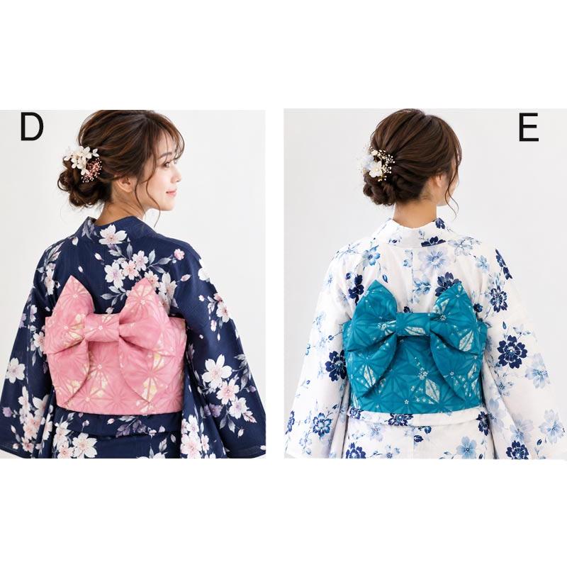 作り帯 レディース 浴衣帯 簡単帯 付け帯 リボン帯 ワンタッチ 単品