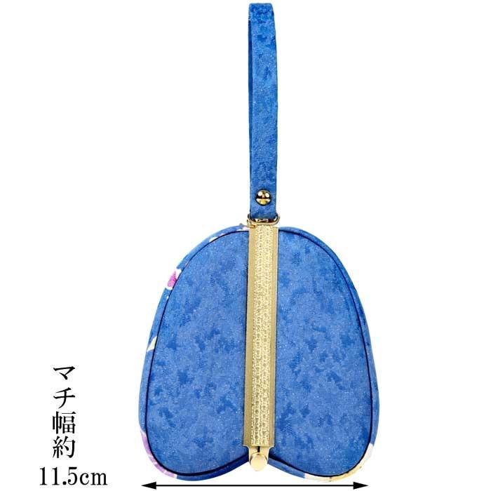 レディース 振袖フルセット 青 紺色 花柄 帯 草履バッグ付き 小柄 【美品】