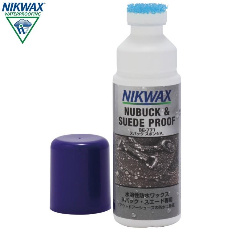 NIKWAX ニクワックス ヌバック スポンジA．撥水剤(ヌバック・スエード専用) EBE771 返品交換不可｜kyuzo-outdoor