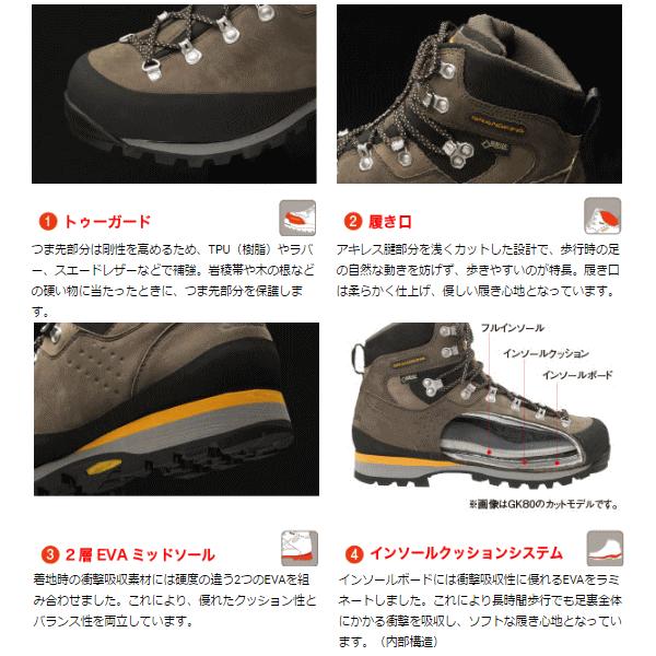 GRANDKING グランドキング トレッキングシューズ 登山靴 GK83 
