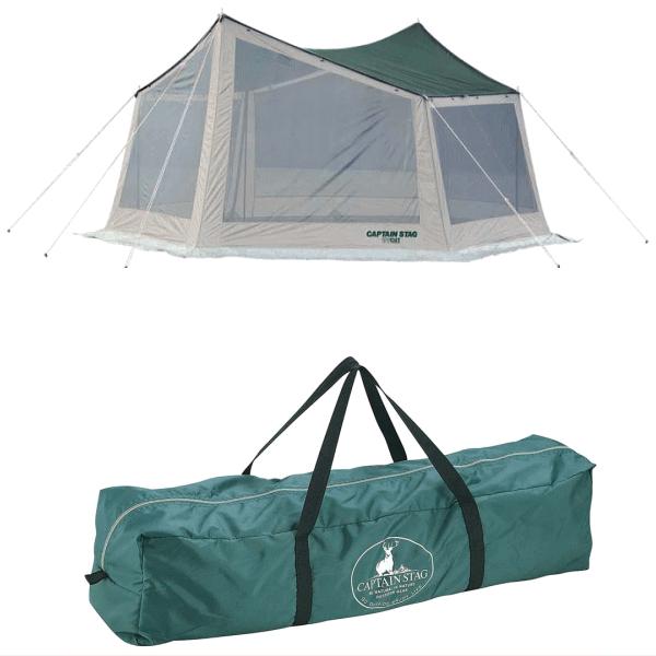 CAPTAIN STAG（キャプテンスタッグ） タープ テント 5人用〜6人用 M
