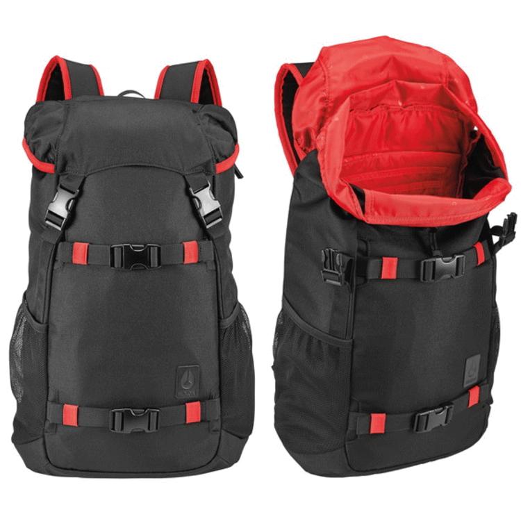 NIXON ニクソン リュック LANDLOCK SE II BACKPACK NC2817008-00 BLACK/RED ブラック 日本正規品｜kyuzo-outdoor｜02