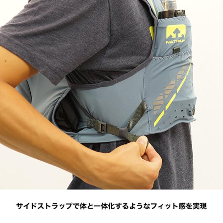 【新品未使用】ネイサン　ベイパーカー 4L メンズ（ボトル2本付属）　トレラン NATHAN ネイサン ウェストバッグ ウェストポーチ ベイパーカー