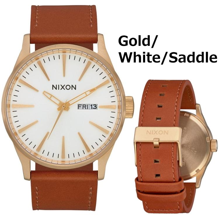 NIXON（ニクソン） 腕時計 メンズ セール Sentry Leather セントリー 