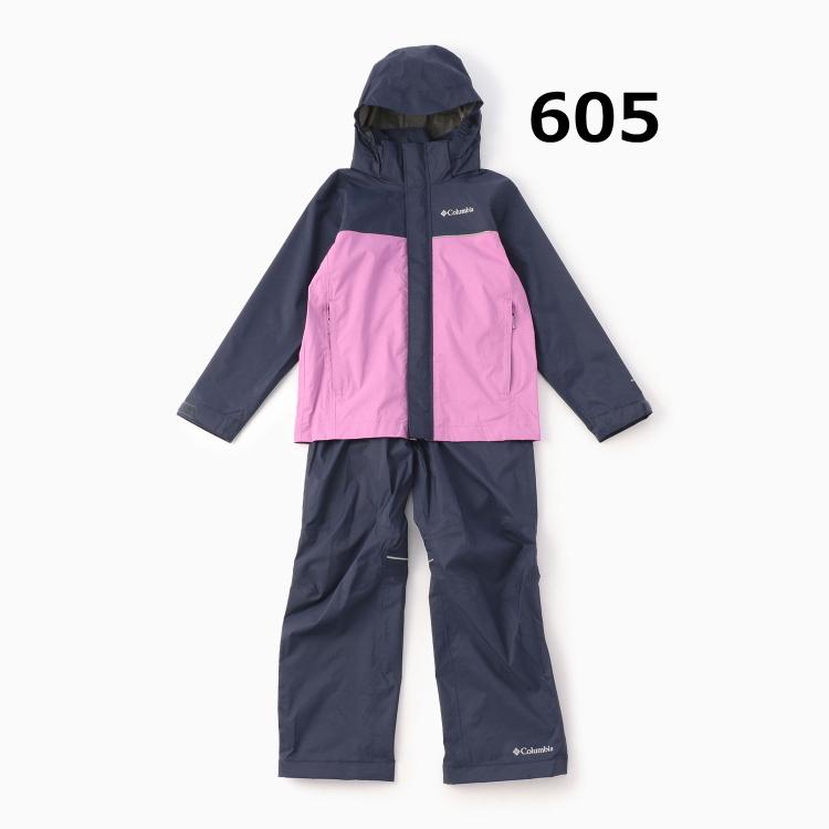 Columbia コロンビア レインウェア 上下 子供 子ども キッズ 登山 トレッキング キャンプ Simpson Sanctuary II Rain Set RY0020｜kyuzo-outdoor｜04