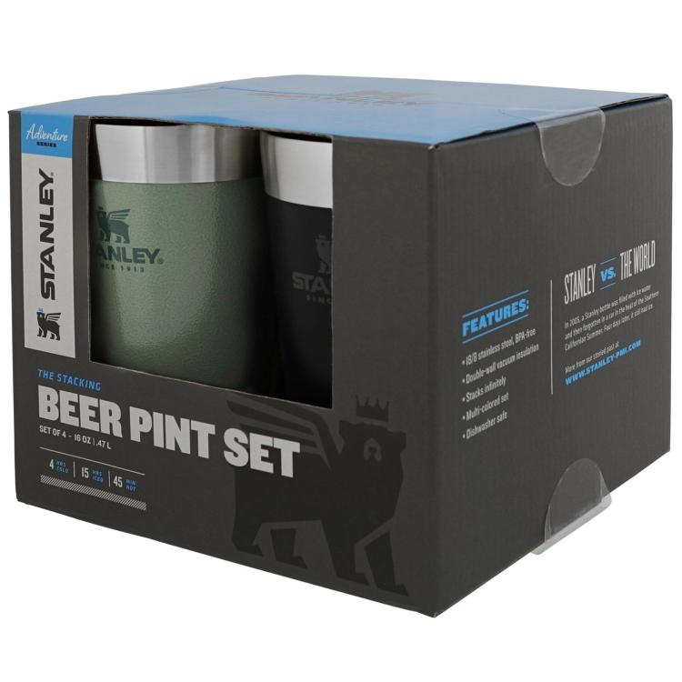 スタンレー STANLEY スタッキング真空パイント4パック0.47Lタンブラー スタンレー STANLEY スタッキング真空パイント 0.47L | ガレージ
