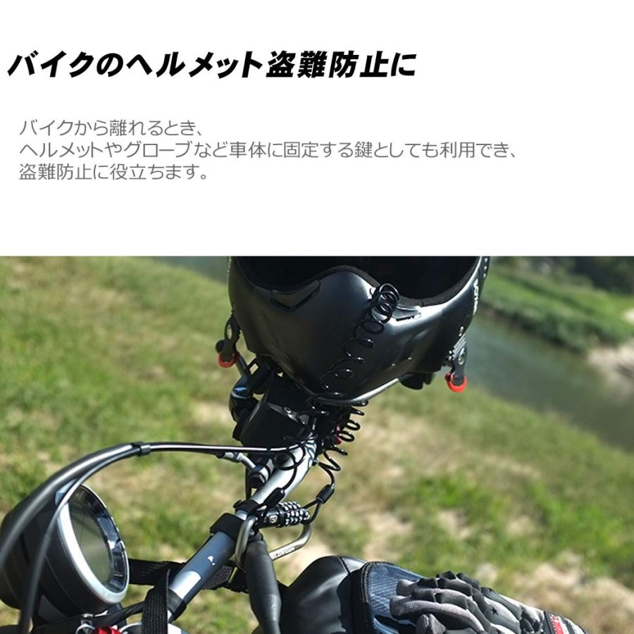 ドッペルギャンガー（DOPPELGANGER） カラビナロック DKL151 自転車 鍵