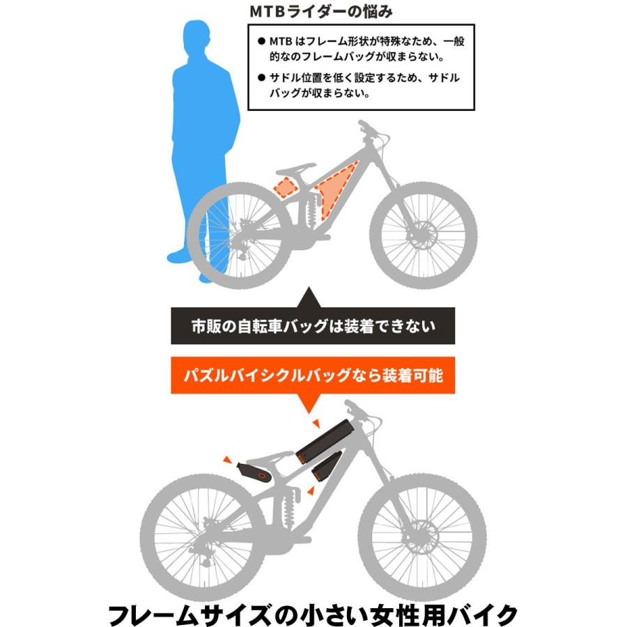 Doppelganger ドッペルギャンガー フレームバッグ自転車 ロードバイク クロスバイク マウンテンバイク 自 Ac Be 自転車の九蔵 通販 Yahoo ショッピング